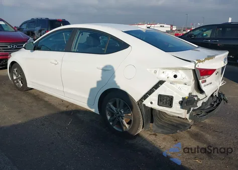 2018 Hyundai Elantra Sel из США, поврежденный, VIN 5NPD84LF2JH297908